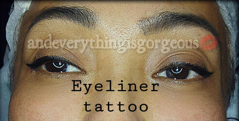 Eyeliner tattoo